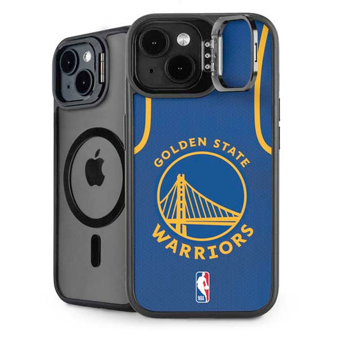 NBA Golden State Warriors Jersey iPhone 15 Plus Kickstand Case