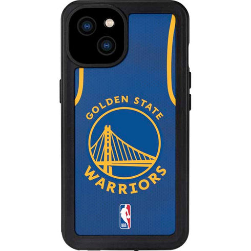 NBA Golden State Warriors Jersey iPhone 15 Plus Waterproof Case