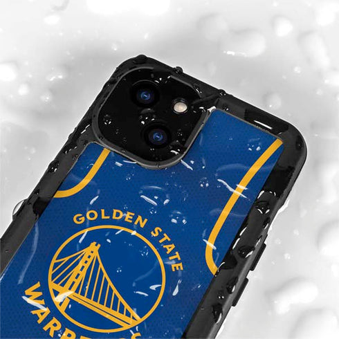 NBA Golden State Warriors Jersey iPhone 15 Plus Waterproof Case