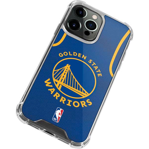 NBA Golden State Warriors Jersey iPhone 15 Pro Max Clear Case
