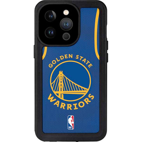 NBA Golden State Warriors Jersey iPhone 15 Pro Waterproof Case