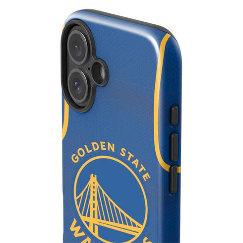 NBA Golden State Warriors Jersey iPhone 16 Impact Case