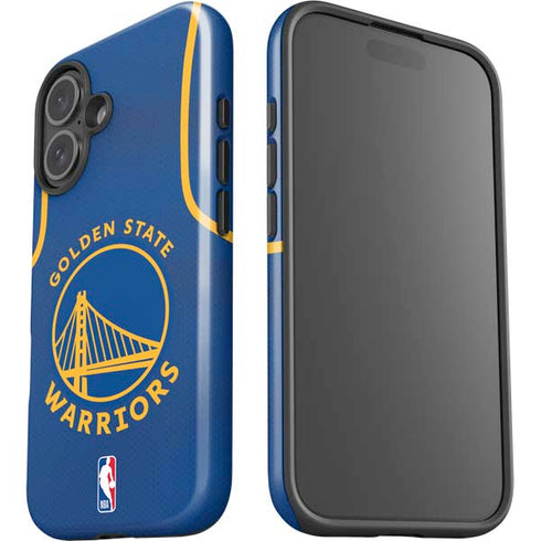 NBA Golden State Warriors Jersey iPhone 16 Plus Impact Case