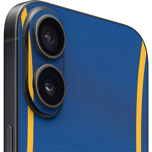 NBA Golden State Warriors Jersey iPhone 16 Plus Skin