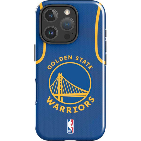 NBA Golden State Warriors Jersey iPhone 16 Pro Max Impact Case