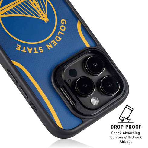 NBA Golden State Warriors Jersey iPhone 16 Pro Max Kickstand Case