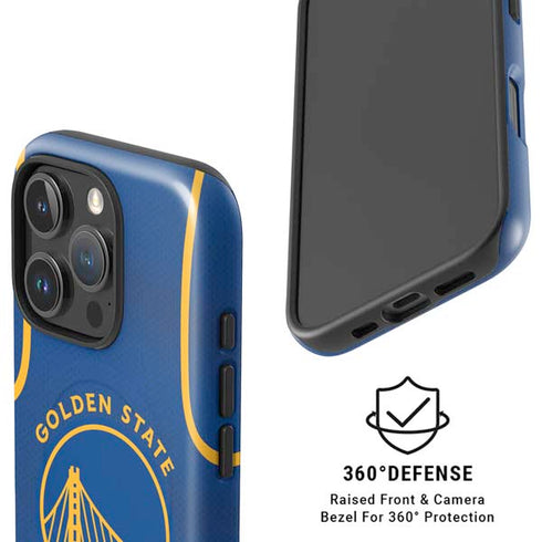 NBA Golden State Warriors Jersey iPhone 16 Pro Max Magsafe Impact Case