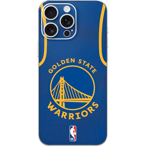 NBA Golden State Warriors Jersey iPhone 16 Pro Max Skin