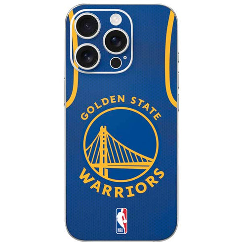 NBA Golden State Warriors Jersey iPhone 16 Pro Skin