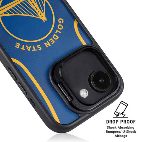 NBA Golden State Warriors Jersey iPhone 16e Kickstand Case