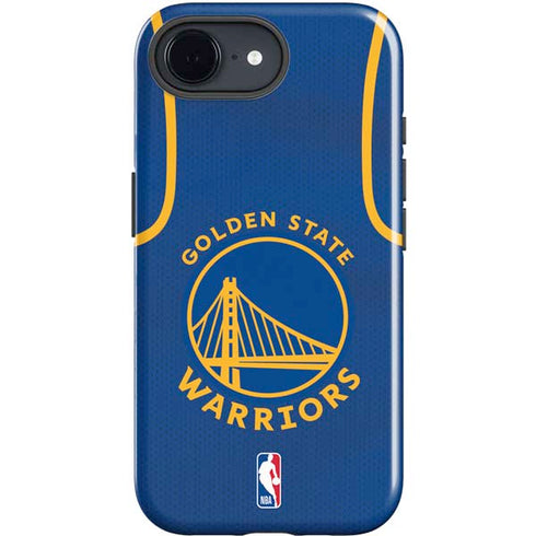 NBA Golden State Warriors Jersey iPhone 16e Impact Case