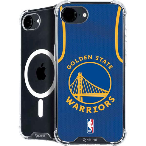 NBA Golden State Warriors Jersey iPhone 16e MagSafe Case
