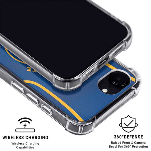 NBA Golden State Warriors Jersey iPhone 16e MagSafe Case