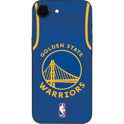 NBA Golden State Warriors Jersey iPhone 16e Skin