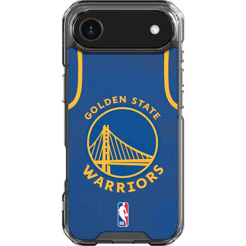 NBA Golden State Warriors Jersey iPhone 17 Air Clear Case