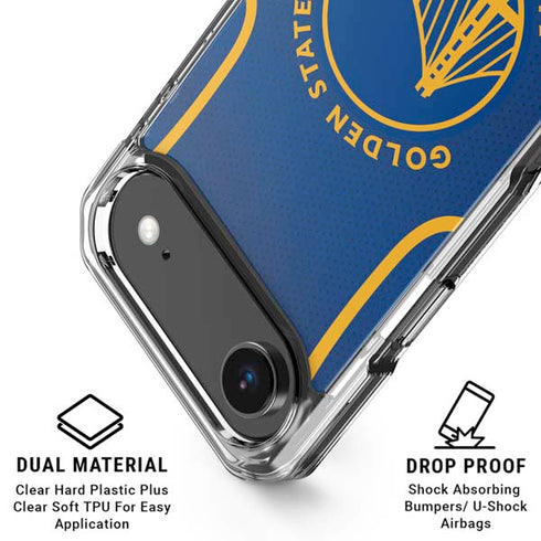 NBA Golden State Warriors Jersey iPhone 17 Air Clear Case