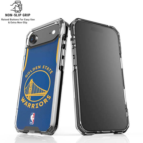 NBA Golden State Warriors Jersey iPhone 17 Air Clear Case