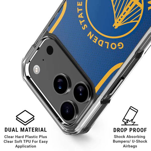 NBA Golden State Warriors Jersey iPhone 17 Pro Clear Case