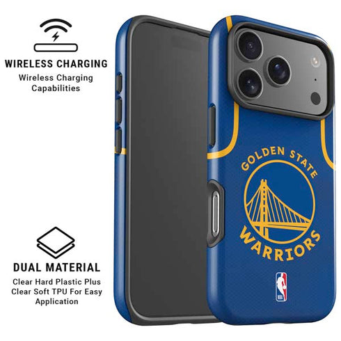 NBA Golden State Warriors Jersey iPhone 17 Pro Magsafe Impact Case