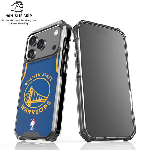 NBA Golden State Warriors Jersey iPhone 17 Pro Max Clear Case