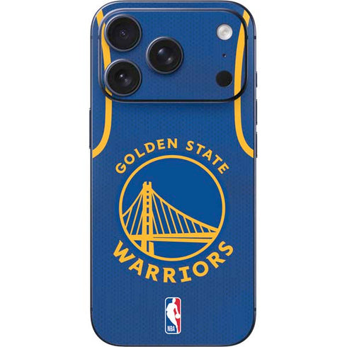 NBA Golden State Warriors Jersey iPhone 17 Pro Skin