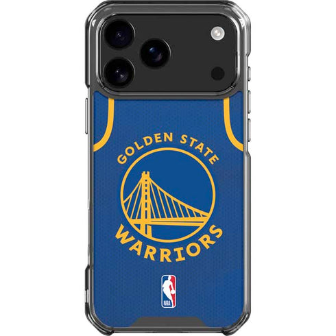 NBA Golden State Warriors Jersey iPhone 18 Pro Max Clear Case