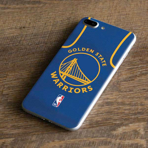 NBA Golden State Warriors Jersey iPhone 8 Plus Skin