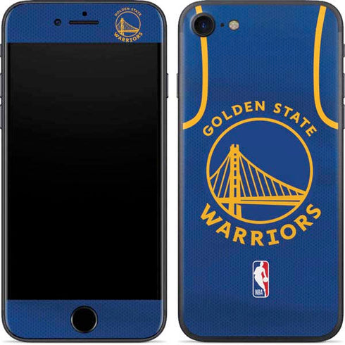 NBA Golden State Warriors Jersey iPhone 8 Skin