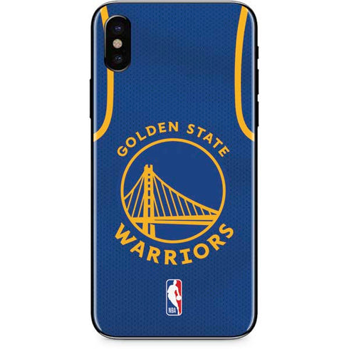 NBA Golden State Warriors Jersey iPhone XS Max Skin