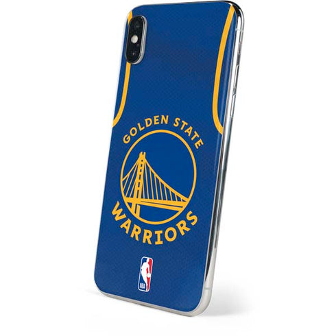 NBA Golden State Warriors Jersey iPhone XS Skin