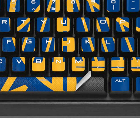 NBA Golden State Warriors Jersey K95 RGB PLATINUM Mechanical Gaming Keyboard Skin