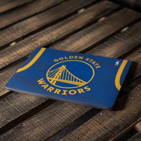 NBA Golden State Warriors Jersey Apple MacBook Air Skin