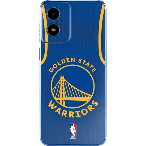 NBA Golden State Warriors Jersey Moto G Play 4G (2024) Skin