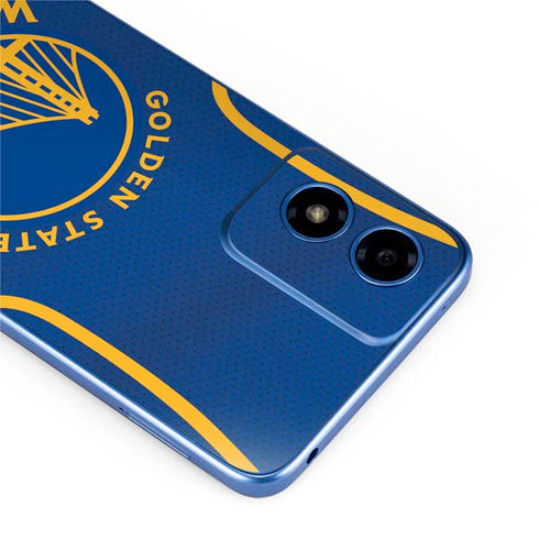NBA Golden State Warriors Jersey Moto G Play 4G (2024) Skin