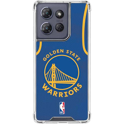 NBA Golden State Warriors Jersey Moto G Power 5G (2025) Clear Case