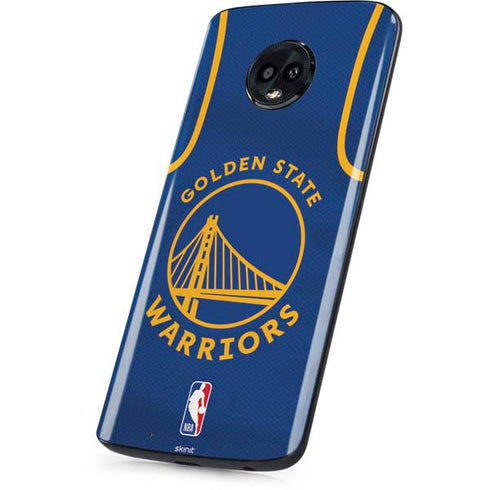 NBA Golden State Warriors Jersey Moto G6 Skin
