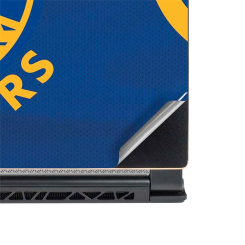 NBA Golden State Warriors Jersey MSI GS65 Stealth Laptop Skin