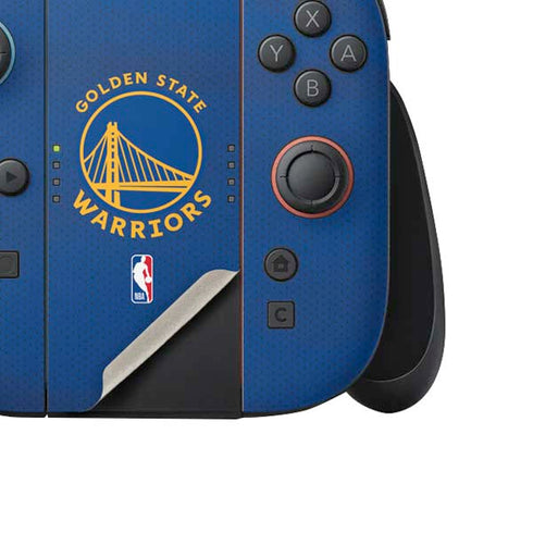 NBA Golden State Warriors Jersey Nintendo Switch 2 (2025) Joy-Con Controller Skin