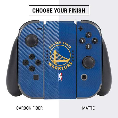 NBA Golden State Warriors Jersey Nintendo Switch Bundle Skin