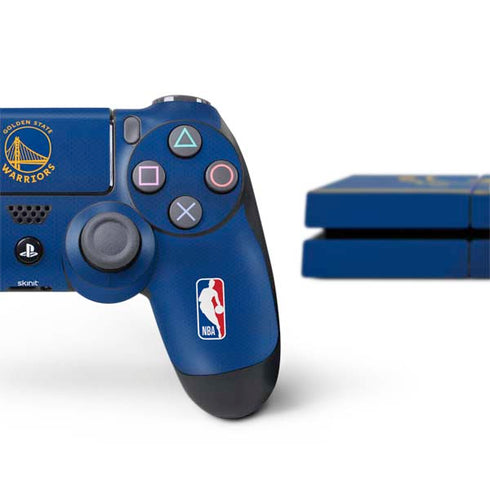 NBA Golden State Warriors Jersey PS4 Console and Controller Bundle Skin
