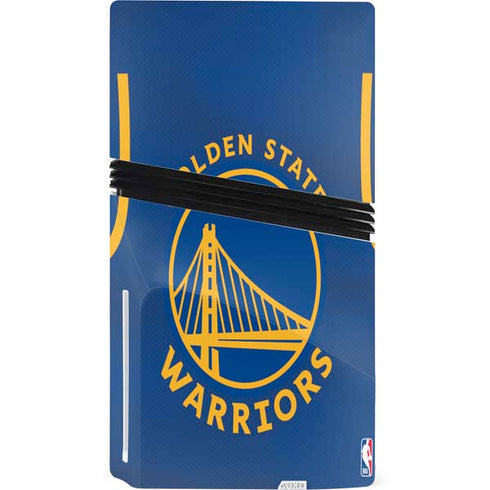 NBA Golden State Warriors Jersey PS5 Pro Disk Console Skin