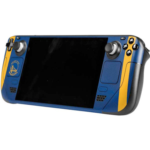 NBA Golden State Warriors Jersey Steam Deck Handheld Gaming Computer OLED Skin