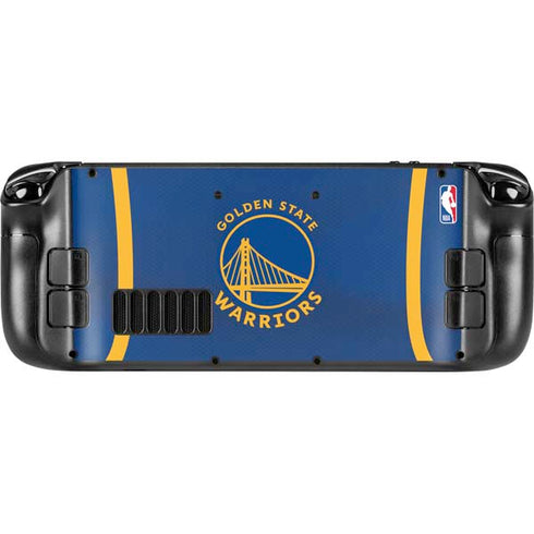 NBA Golden State Warriors Jersey Steam Deck Handheld Gaming Computer Skin
