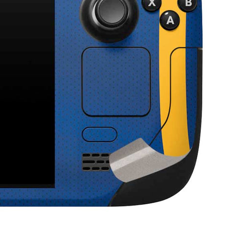 NBA Golden State Warriors Jersey Steam Deck Handheld Gaming Computer Skin