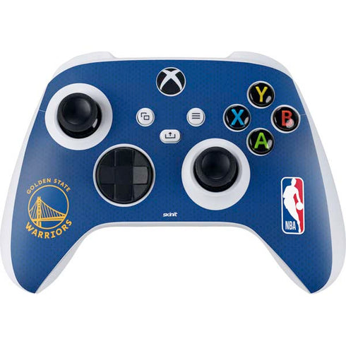NBA Golden State Warriors Jersey Xbox Series S Controller Skin