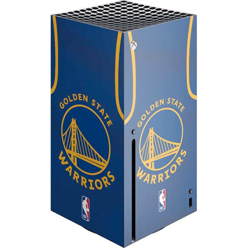 NBA Golden State Warriors Jersey Xbox Series X Console Skin