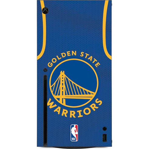 NBA Golden State Warriors Jersey Xbox Series X Console Skin