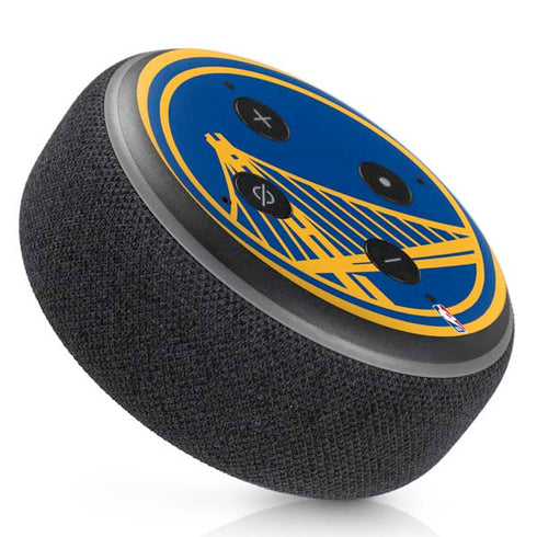 NBA Golden State Warriors Large Logo Amazon Echo Dot Skin