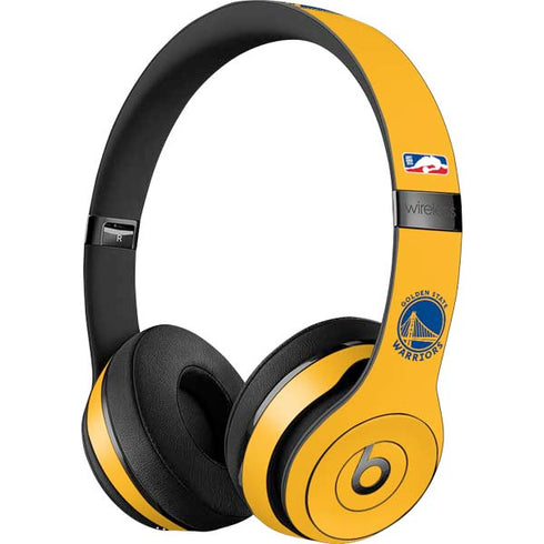 NBA Golden State Warriors Large Logo Beats Solo 3 Wireless Skin