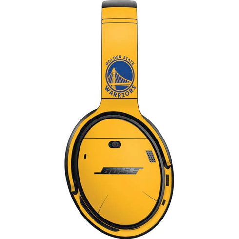 NBA Golden State Warriors Large Logo Bose QuietComfort 35 II Headphones Skin
